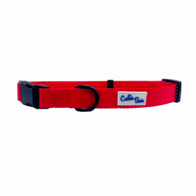 Cutie Ties Fun Design Dog Collar (Color: Red, size: small)