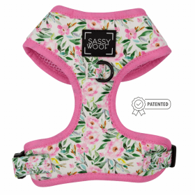 Adjustable Harness (Color: Magnolia, size: XXSmall)