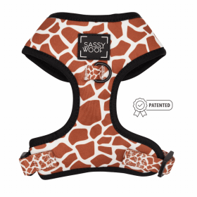 Adjustable Harness (Color: Giraffic Park, size: Xsmall)