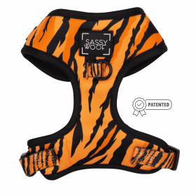 Adjustable Harness (Color: Paw of the Tiger, size: Xsmall)