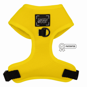 Adjustable Harness (Color: Neon Yellow, size: Xsmall)