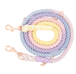 Hands Free Rope Leash (Color: Multi, size: 7 Feet)