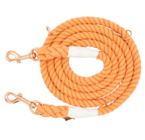 Hands Free Rope Leash (Color: Orange, size: 7 Feet)