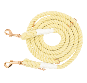 Hands Free Rope Leash (Color: Yellow, size: 7 Feet)