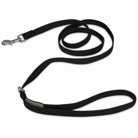 Susan Lanci Designs Plain Leash (Color: Black, size: 4 ft)