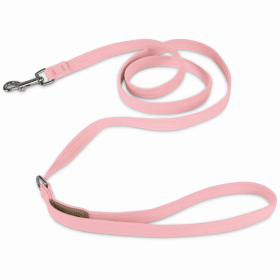 Susan Lanci Designs Plain Leash (Color: Puppy Pink, size: 4 ft)