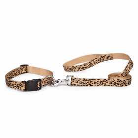 CC Animal Print Lead (Color: Cheetah, size: 6Ft x 1In)