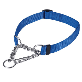 GG Martingale Collar (Color: Blue, size: 22-34in)