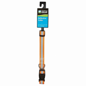 GG Reflective Collar (Color: Orange, size: 14-20in)