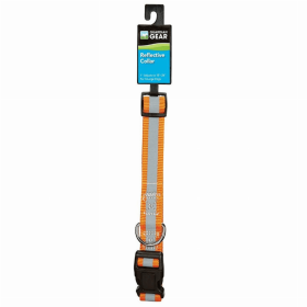 GG Reflective Collar (Color: Orange, size: 18-26in)