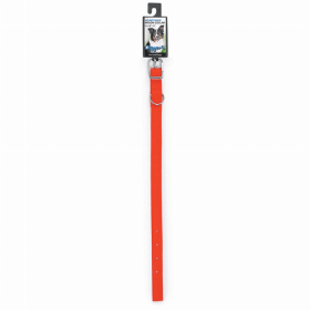 DGR 5/8in Nylon Collar (Color: Neon Orange, size: 12in)