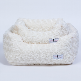 Rosebud Cream Bed (Color: Cream, size: large)