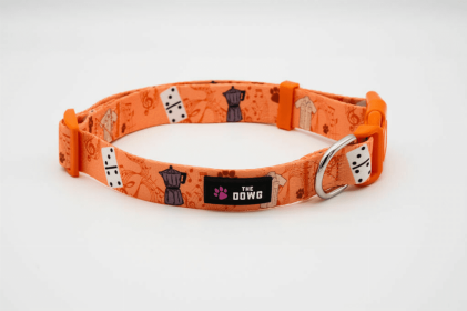 The Dowg Dog Collar (Color: Caribbean Canine, size: M)