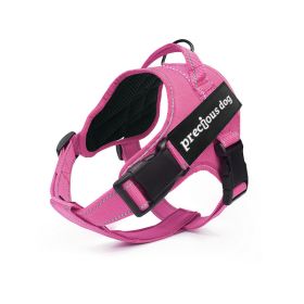 Medium Sized Large Dog Pet Chest Strap (Option: Pink-S)