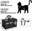 Collapsible Pet Travel Carrier Soft Sided Portable Bag