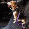 Adjustable Pet Safety Belt Leash; Dog Car Seat Belt For Dogs & Cats Outdoor Travelling